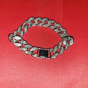 Blinged Out Link Bracelet